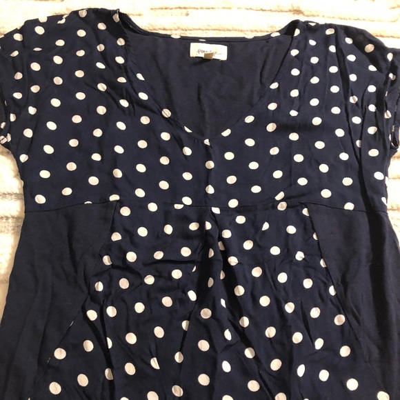 Polka Dot Porridge T from Anthro EUC - Picture 3 of 5